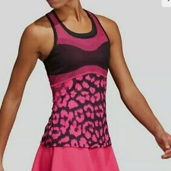 Adidas & Stella Mccartney Colaboration Barricade Court Contour Gym Tennis Sz M - Picture 10 of 11